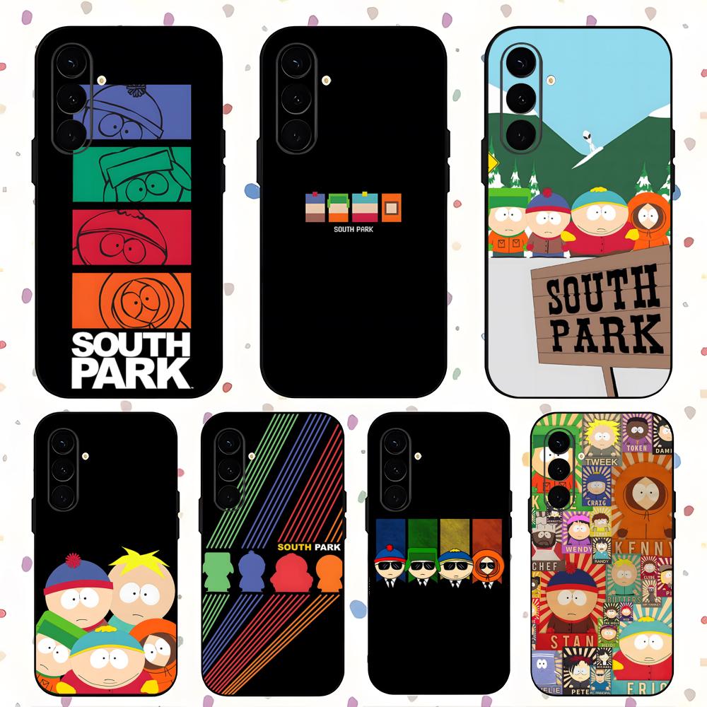 Phone Cases Samsung S25 Ultra - เคสโทรศัพท์การ์ตูนเซาท์พาร์กสุดเท่สำหรับซัมซุงกาแล็กซี่ S26 S25 S24 S23 S22