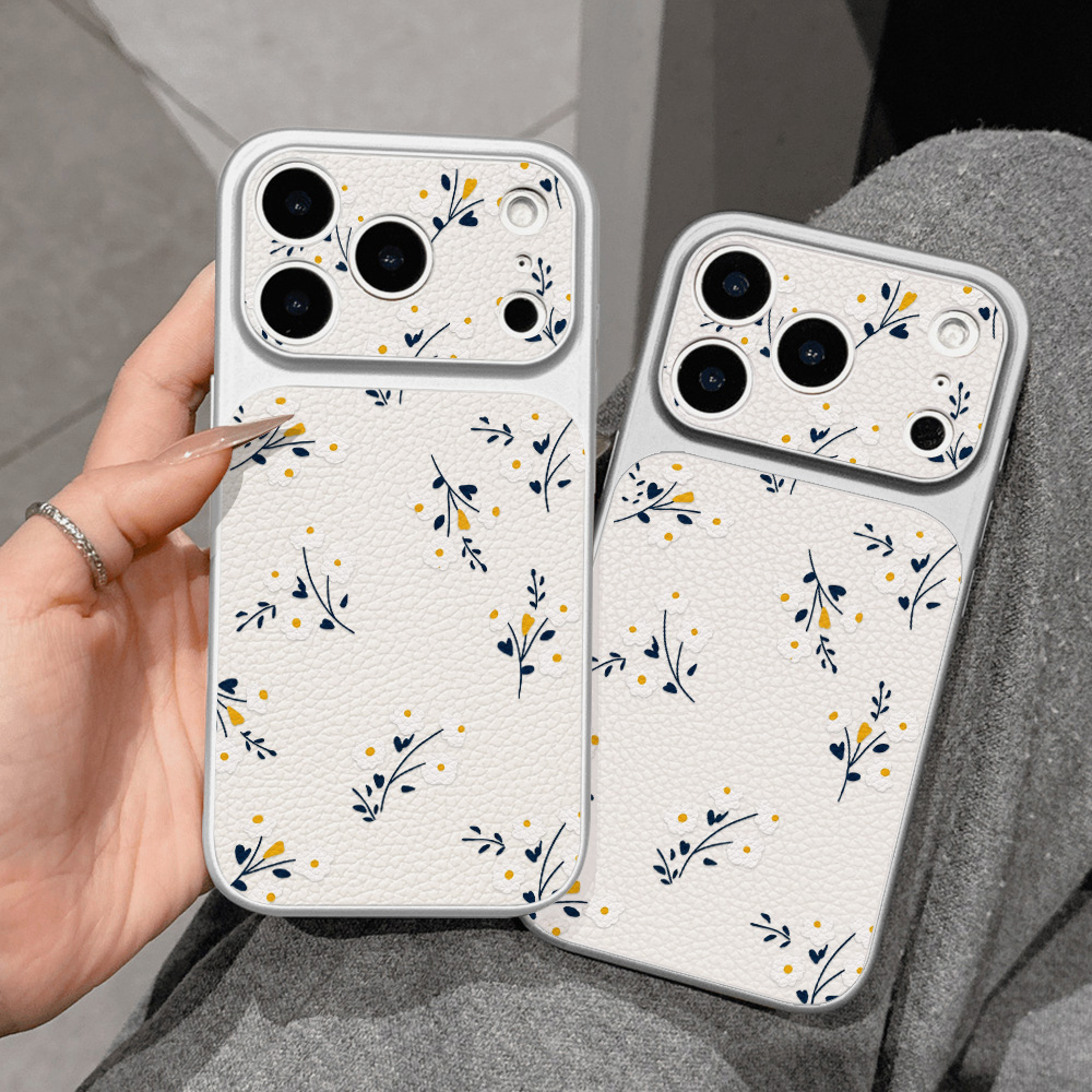 Phone Cases That Cover The Camera - เคสโทรศัพท์ลายดอกไม้ สำหรับ iPhone 17 Pro Max