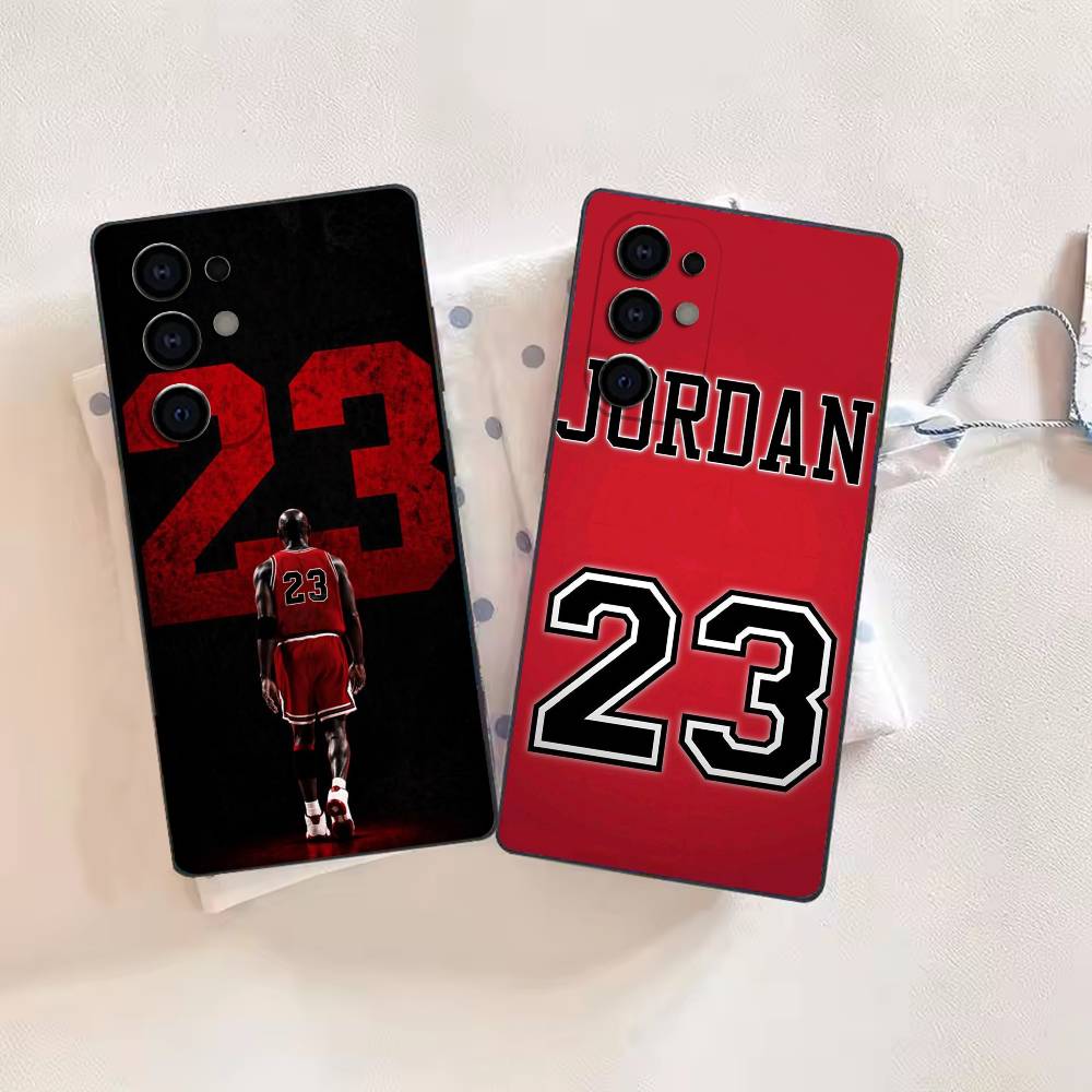 Phone Cases Jordan - พระเจ้าเอ็ม-ไมเคิล จอร์แดนเคสโทรศัพท์สำหรับซัมซุง S26,25,24,21,22,21,20,10,9,8,7,6,Ultra,Plus,Fe, Lite ฝาครอบสีดำ
