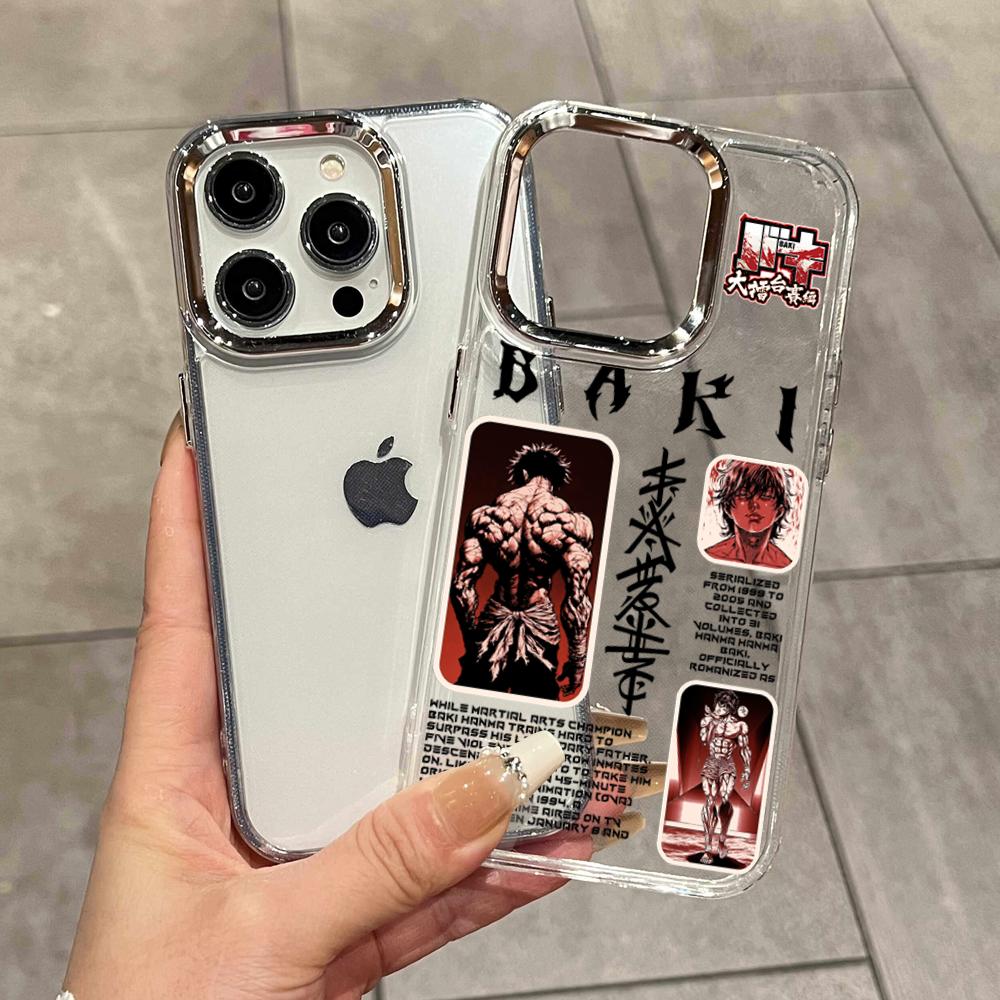 Phone Cases Unique - เคสโทรศัพท์ Cool B-Baki HanmaS สำหรับ iPhone