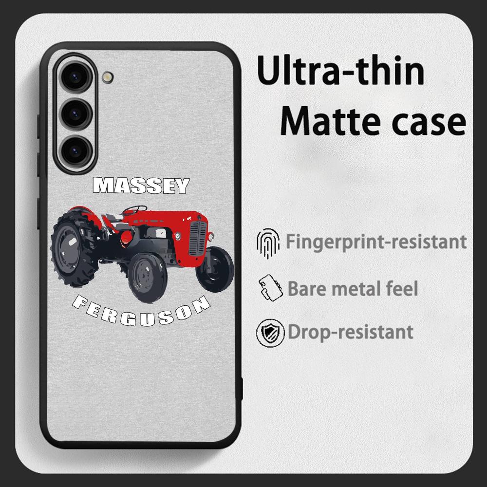 Phone Cases Samsung S25 Ultra - เคสโทรศัพท์ลายรถแทรกเตอร์ Massey Ferguson สุดเท่ สำหรับ Samsung