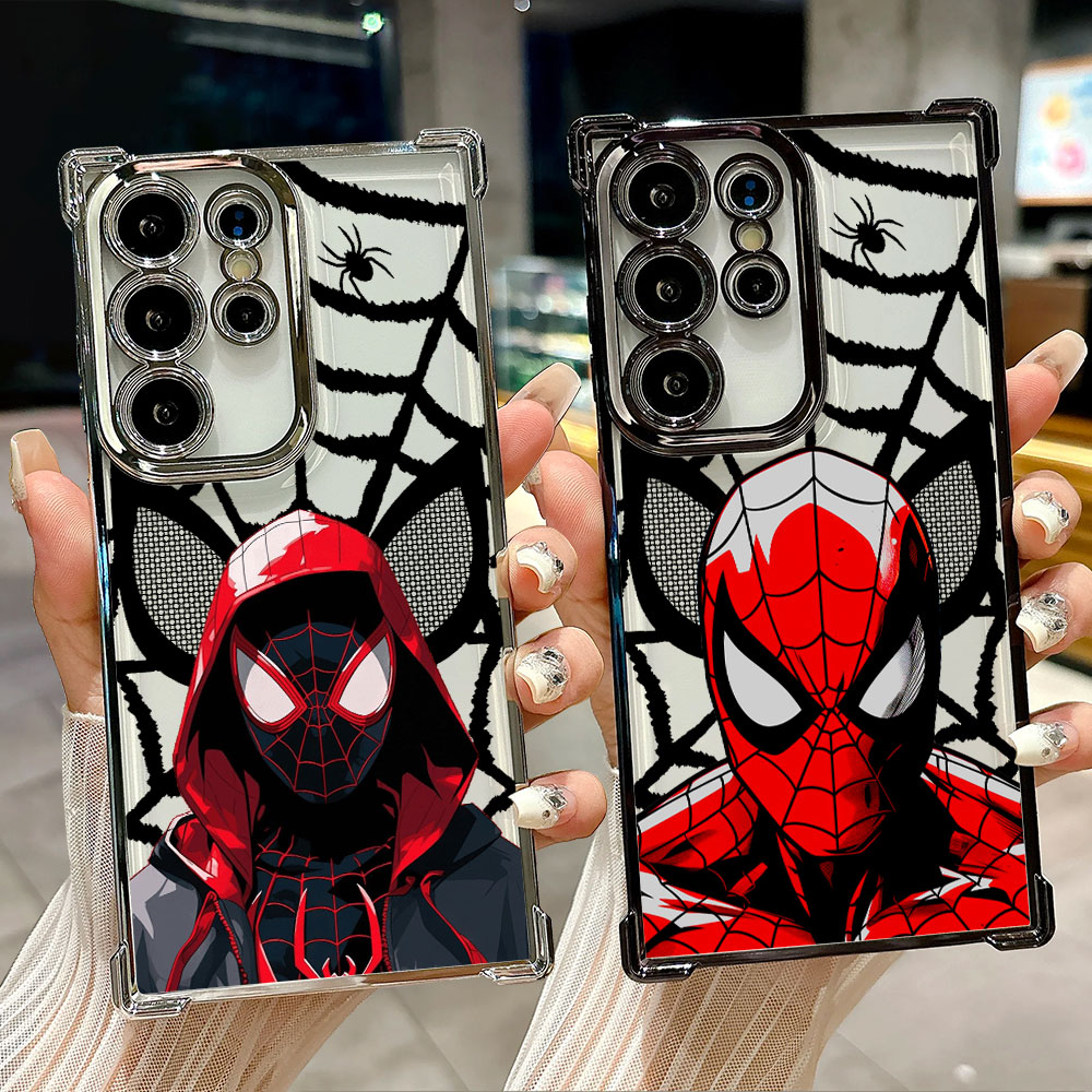 Phone Cases Samsung S25 Ultra - เคสโทรศัพท์ลายสไปเดอร์แมน ไมล์ส โมราเลส สำหรับ Samsung Galaxy