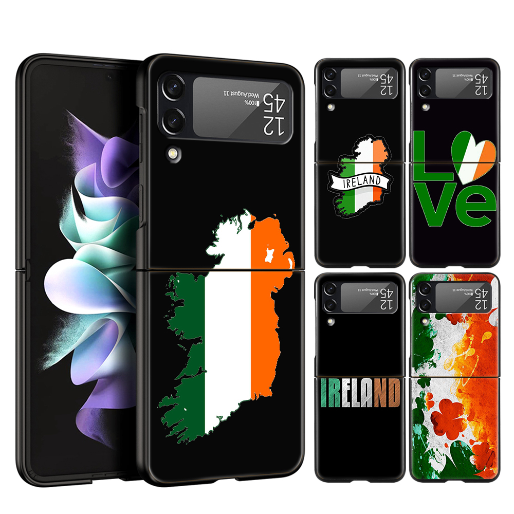 Phone Cases Ireland - เคสโทรศัพท์ลายธงชาติไอร์แลนด์ สำหรับ Samsung Galaxy Z Flip