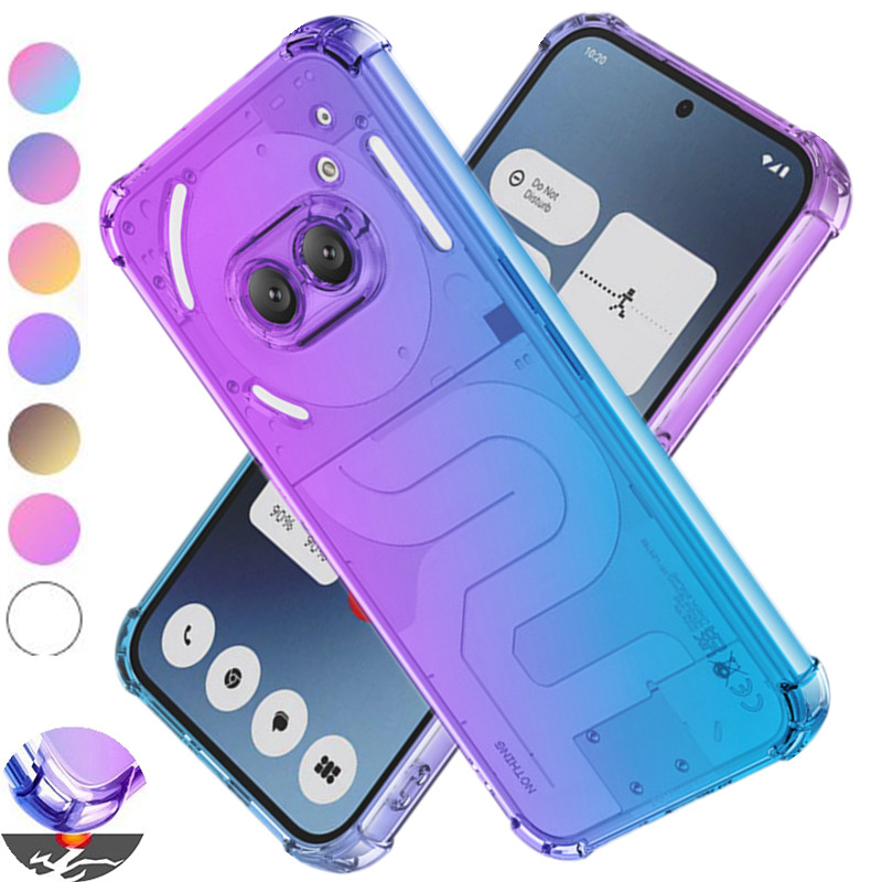 Phone Cases Nothing 3A - สี่มุมกันกระแทกGradient TPUสําหรับไม่มีอะไรโทรศัพท์ 3a 2a (2A) Plus
