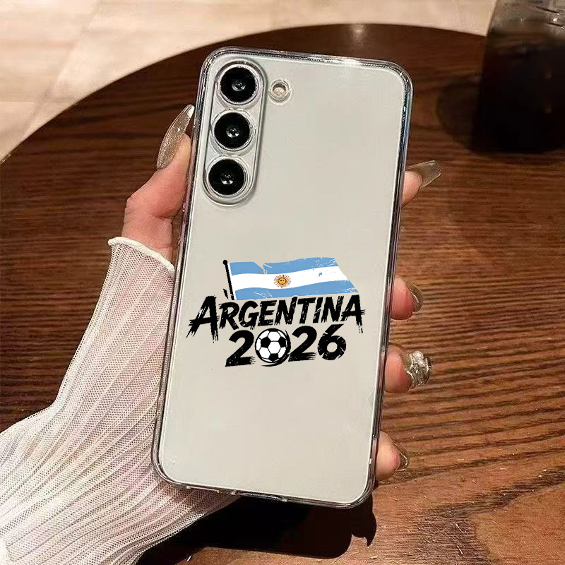 Phone Cases Jordan - เคสโทรศัพท์ใส Champion Argentina 2026 Jordan Soft