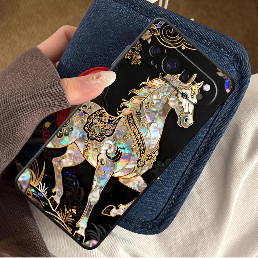 Phone Cases Google Pixel 7 - เคสโทรศัพท์ลัคกี้ฮอร์สฟันดาสำหรับกูเกิลพิกเซล 10A 6 7 8 โปร