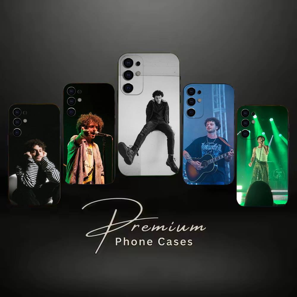 Phone Cases Jordan - จอร์แดน แบรนด์อนัล เจนนิงแฮม นักร้องป๊อป เคสโทรศัพท์ สีดำ