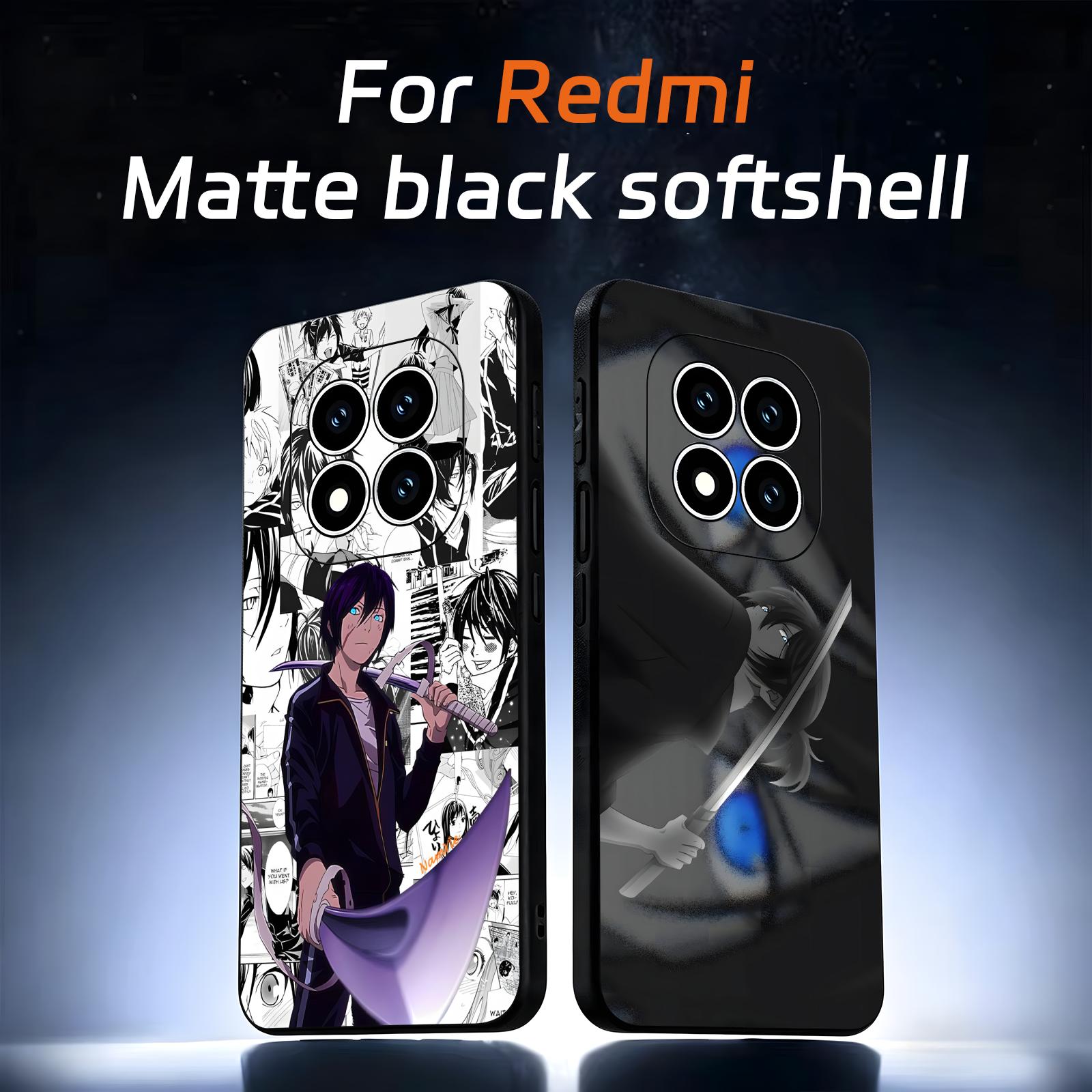 Phone Cases Redmi - อะนิเมะโนรางามิเคสโทรศัพท์สำหรับเรดมี่โน้ต 15 14 13 12 11