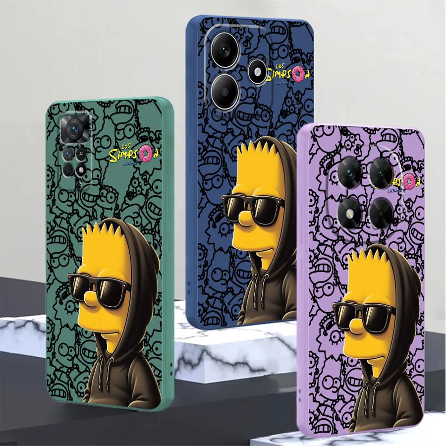 Phone Cases Redmi - เคสลายบาร์ตเดอะซิมป์สันส์สุดเท่สำหรับ Xiaomi Redmi Note 15 Pro