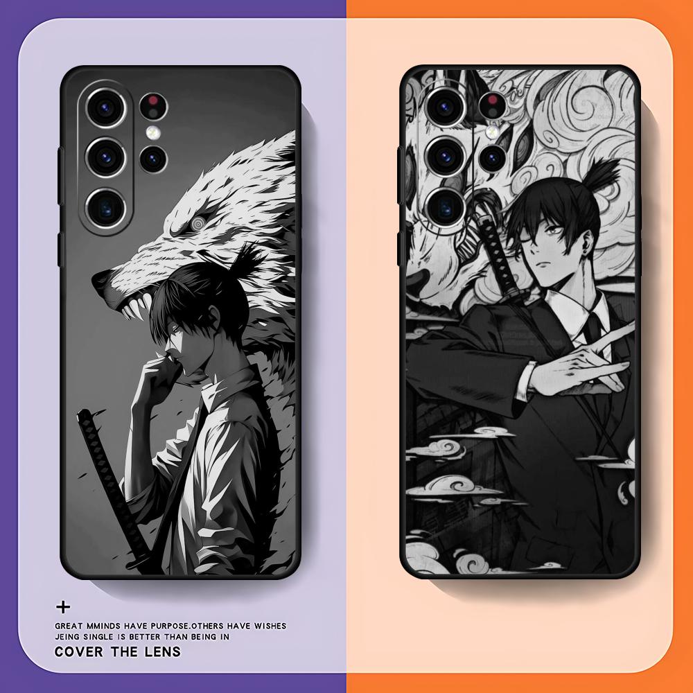 Phone Cases Samsung S25 Ultra - เคสโทรศัพท์ Chainsaw Man อาคิ ฮายากาวะ สำหรับ
