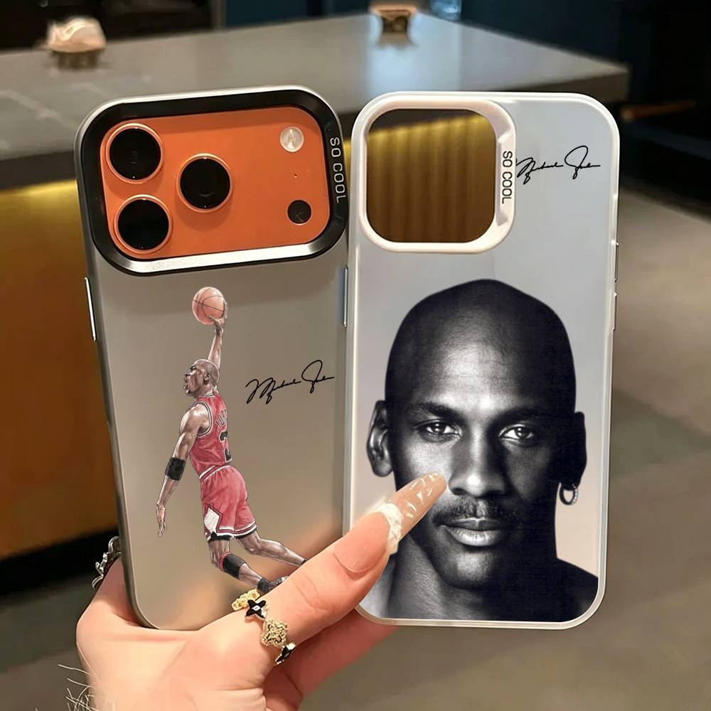 Phone Cases Jordan - เคสโทรศัพท์ GOAT MJ Michael Jordan ป้องกันฝุ่น