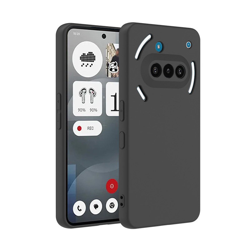 Phone Cases Nothing 3A - ซิลิโคนสีดําสําหรับไม่มีอะไรโทรศัพท์ 3A Pro 2A Plus 2