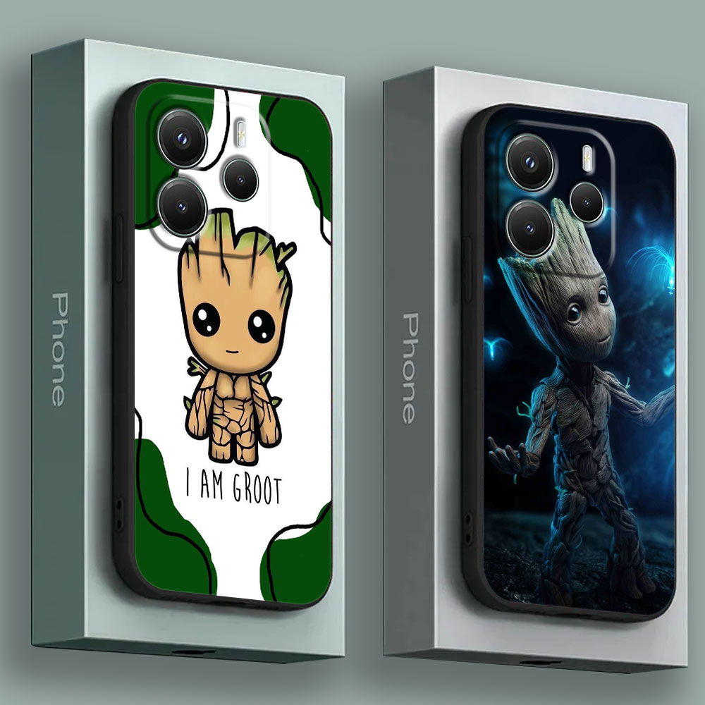 Phone Cases Redmi - เคสโทรศัพท์ลายเบบี้กรูท มาร์เวล สำหรับ Redmi 15C 14C