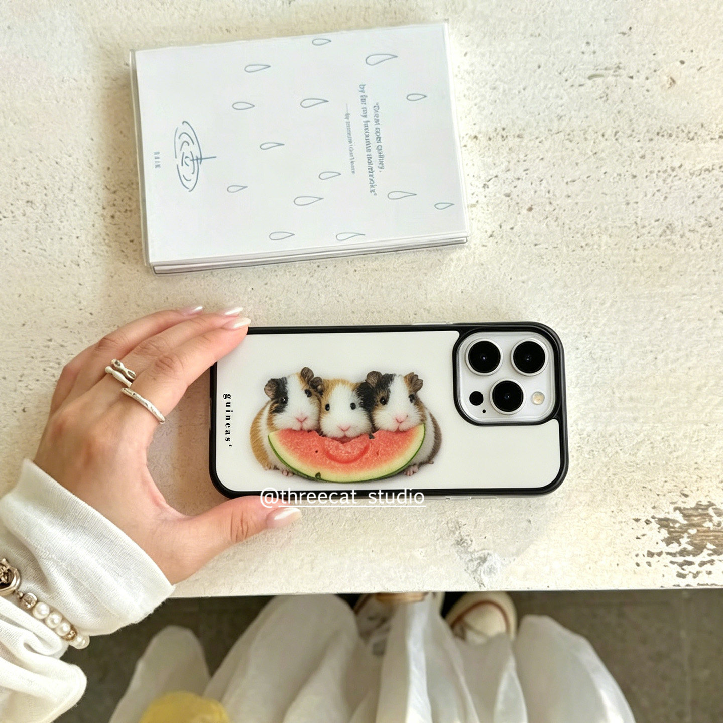 เคสโทรศัพท์ลายหนูตะเภาเกาหลีกิ - Phone Cases Unique บทวิจารณ์และราคา