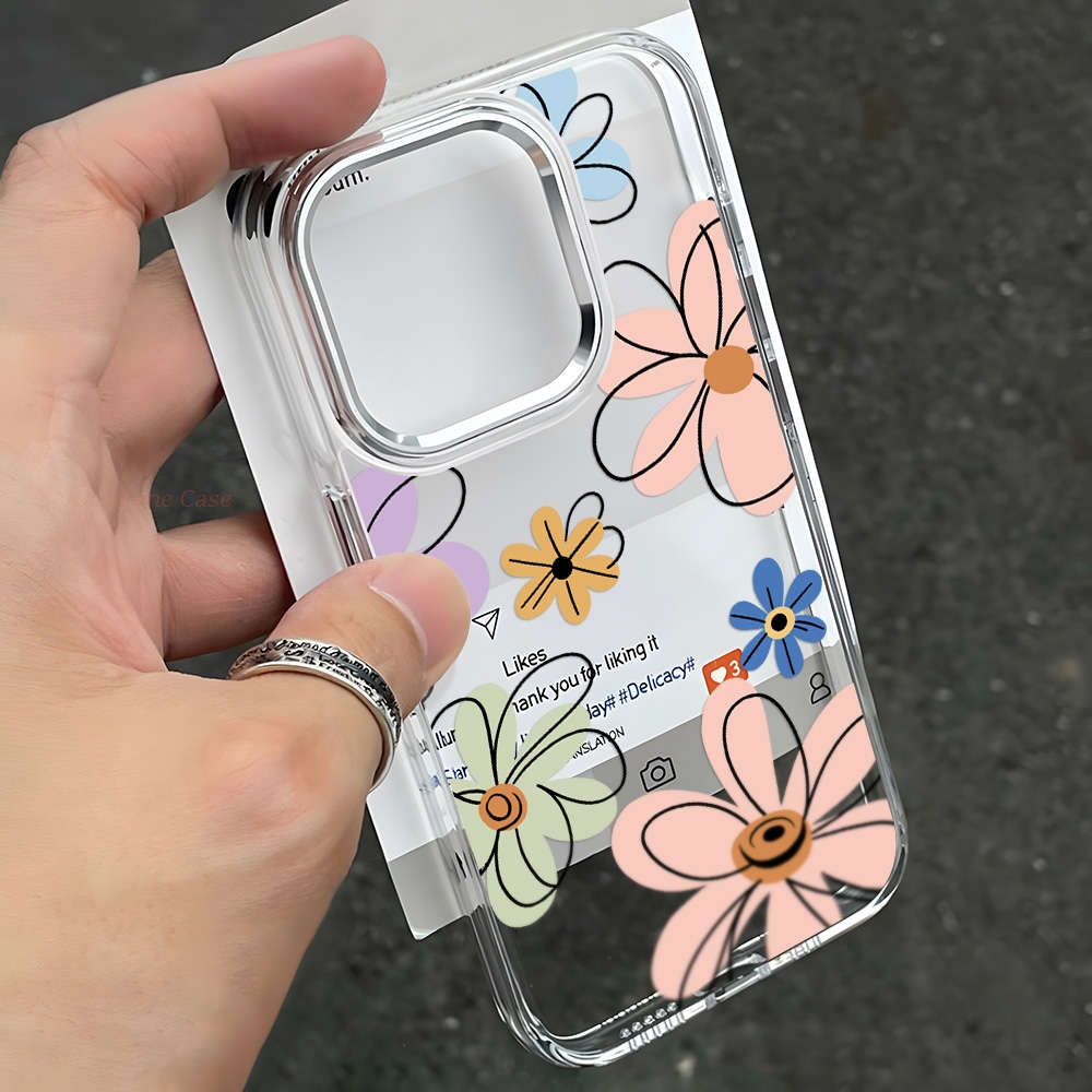 เคสโทรศัพท์ลายดอกไม้หลากหลายแบ - Phone Cases That Cover The Camera บทวิจารณ์และราคา