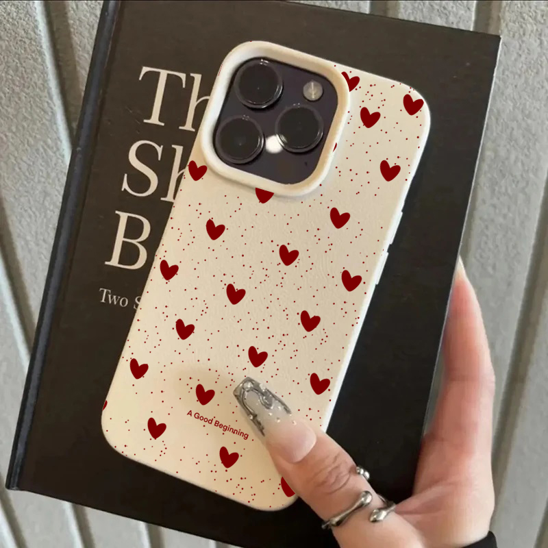 เคสซิลิโคนลายหัวใจแฟชั่น INS ส - Phone Cases Unique บทวิจารณ์และราคา