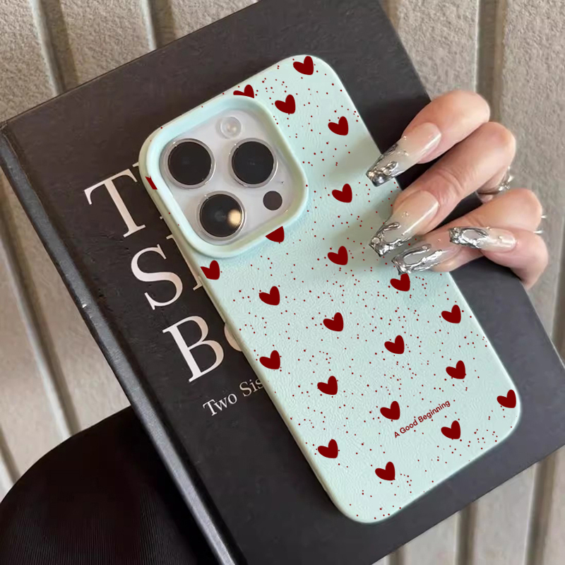 เคสซิลิโคนลายหัวใจแฟชั่น INS ส - Phone Cases Unique บทวิจารณ์และราคา