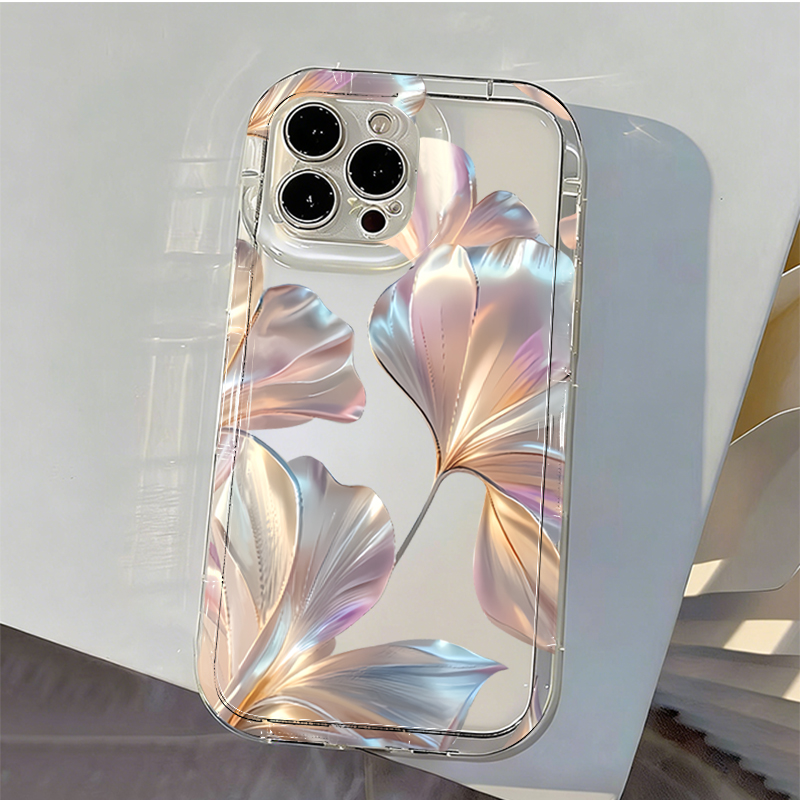 เคสโทรศัพท์ลายใบแปะก๊วยสีเมทัล - Phone Cases Redmi บทวิจารณ์และราคา