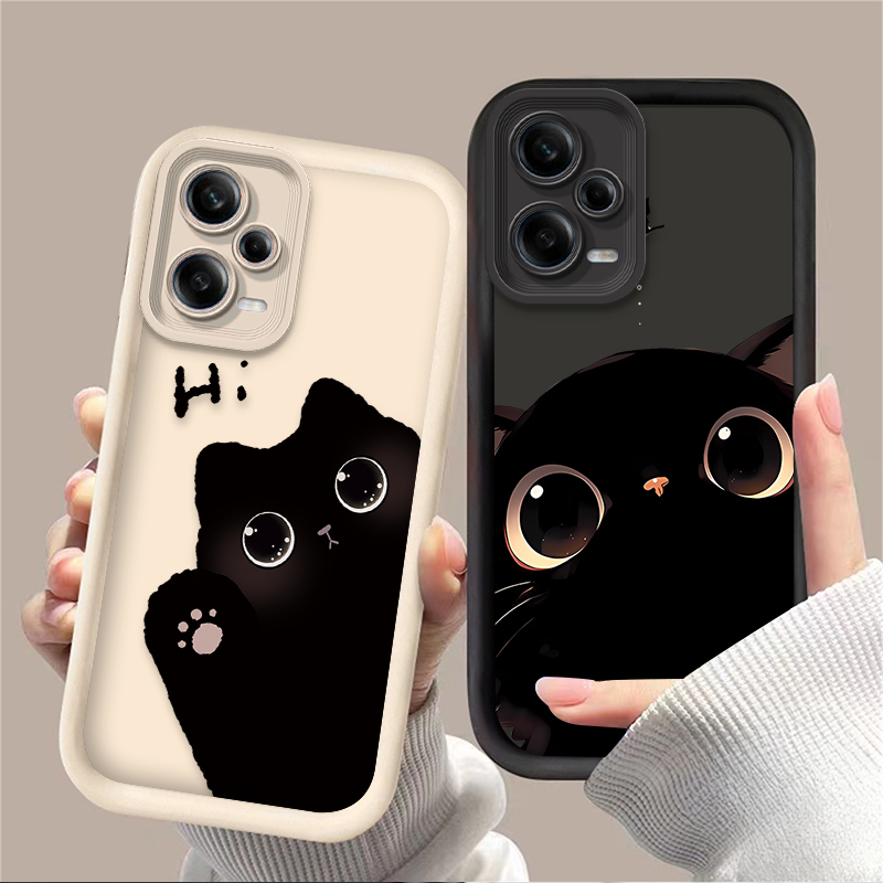 เคสโทรศัพท์ลายแมวน่ารักตาโต สำ - Phone Cases Redmi บทวิจารณ์และราคา