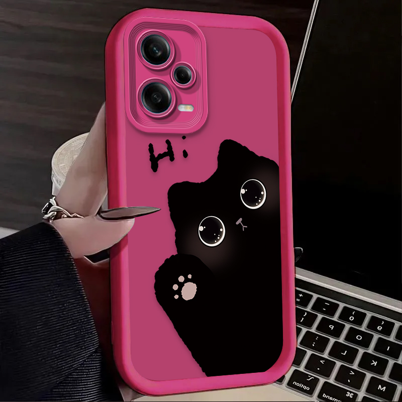 เคสโทรศัพท์ลายแมวน่ารักตาโต สำ - Phone Cases Redmi บทวิจารณ์และราคา