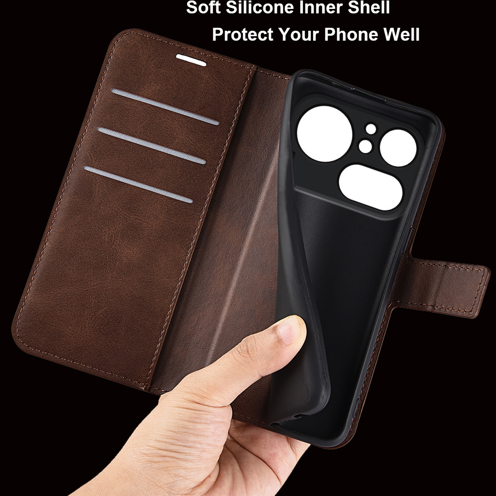 เคสหนังวัวแท้แบบพับได้ สำหรับ  - Phone Cases Nothing 3A บทวิจารณ์และราคา