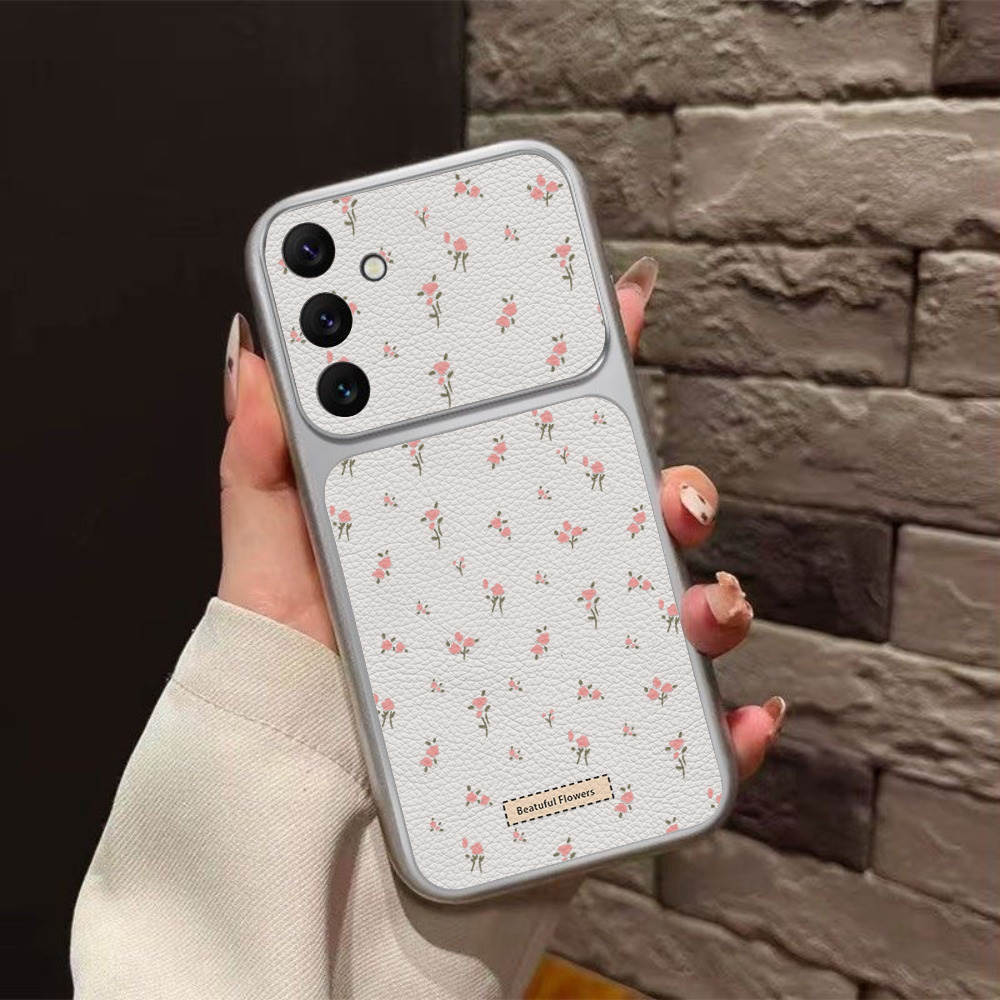 เคสโทรศัพท์หนังลายดอกไม้พร้อมช - Phone Cases That Cover The Camera บทวิจารณ์และราคา