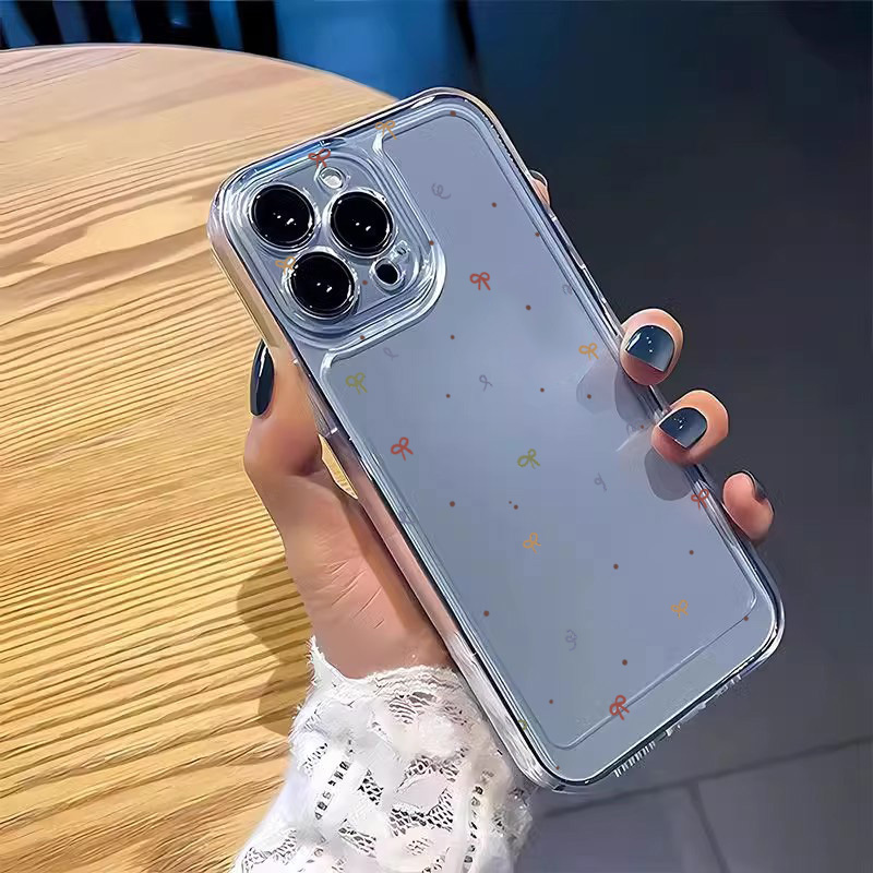 เคสโทรศัพท์ใสโบว์เล็กสีสันสดใส - Phone Cases Pinterest บทวิจารณ์และราคา