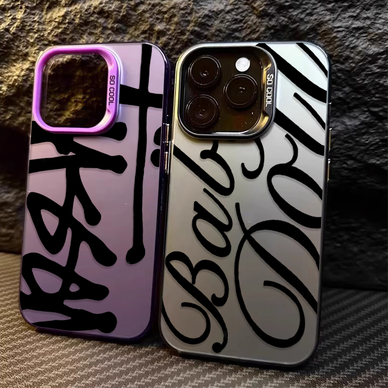 เคสโทรศัพท์ลายตัวอักษรภาษาอังก - Phone Cases Trending บทวิจารณ์และราคา