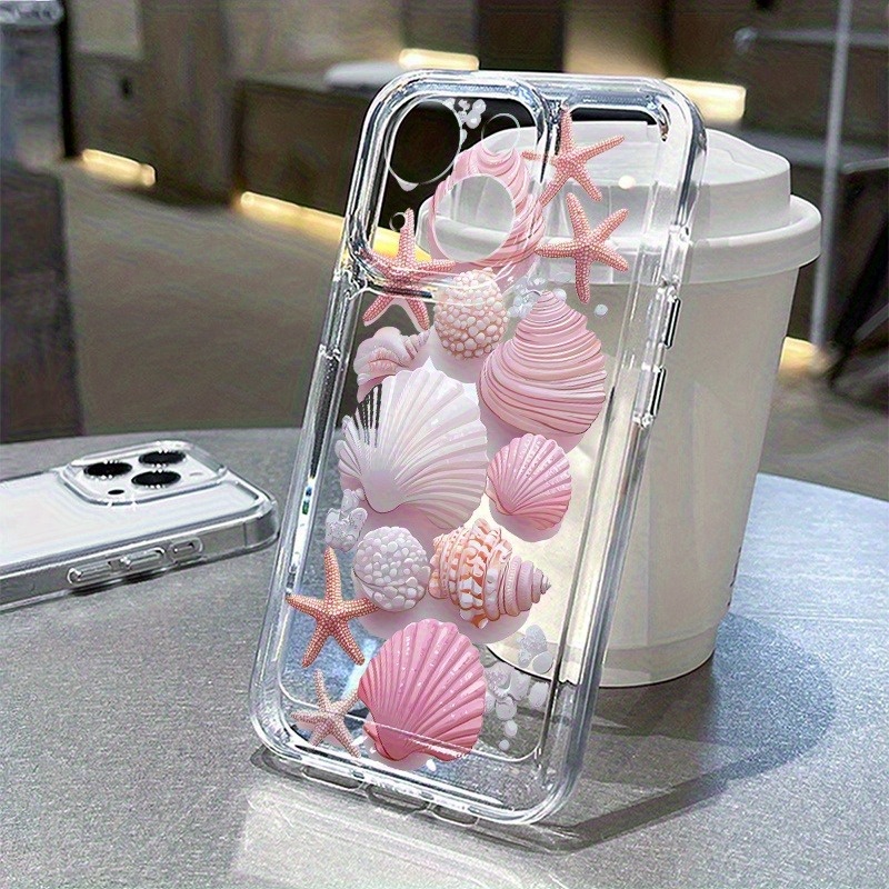 เคสโทรศัพท์ลายเปลือกหอยสีชมพูส - Phone Cases Unique บทวิจารณ์และราคา