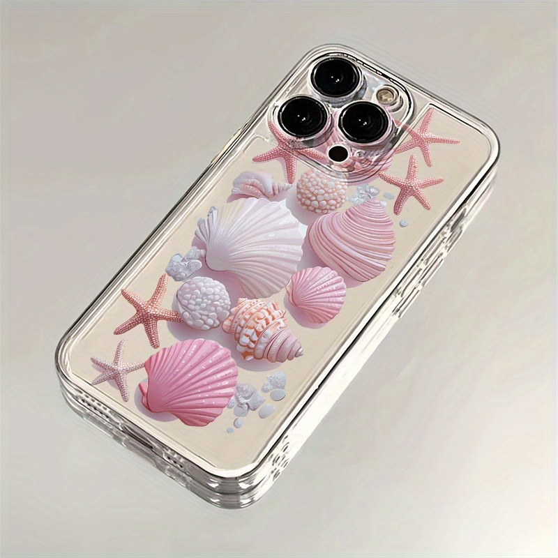 เคสโทรศัพท์ลายเปลือกหอยสีชมพูส - Phone Cases Unique บทวิจารณ์และราคา