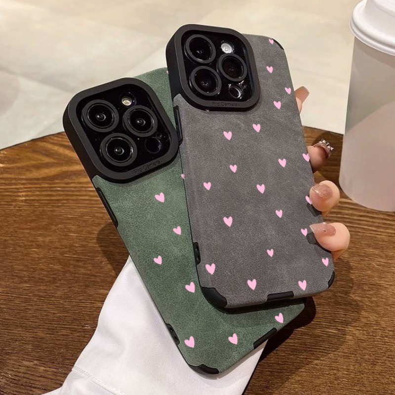เคสโทรศัพท์ลายหัวใจสีชมพูแฟชั่ - Phone Cases Trending บทวิจารณ์และราคา