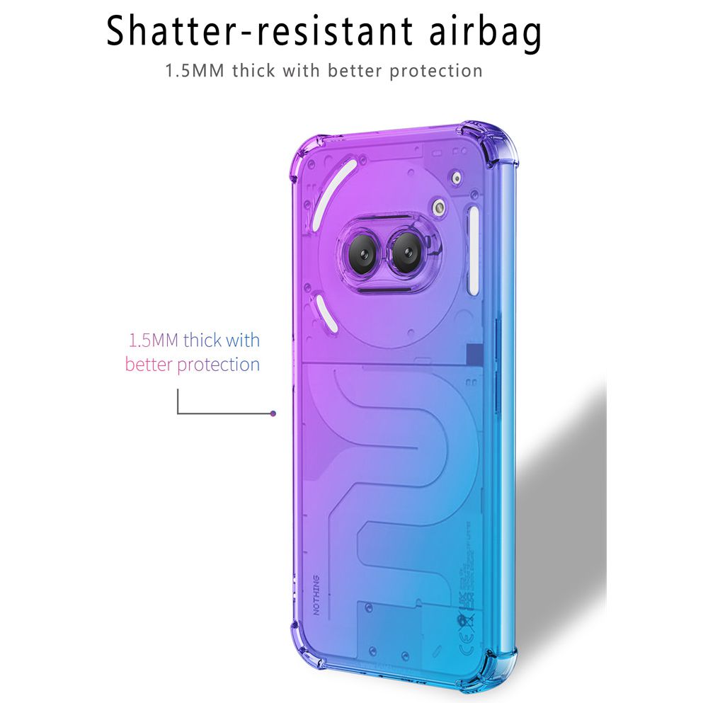 สี่มุมกันกระแทกGradient TPUสํา - Phone Cases Nothing 3A บทวิจารณ์และราคา