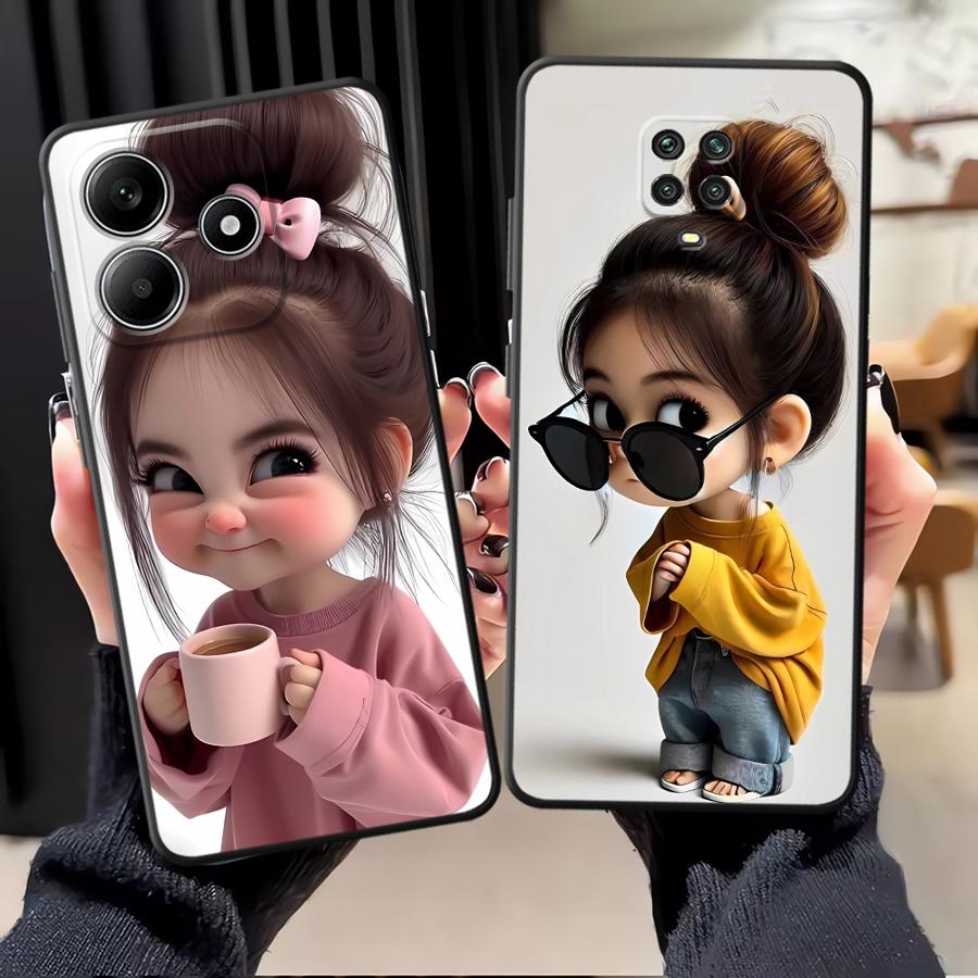 เคสโทรศัพท์ลายการ์ตูนสาวน้อยสำ - Phone Cases Redmi บทวิจารณ์และราคา