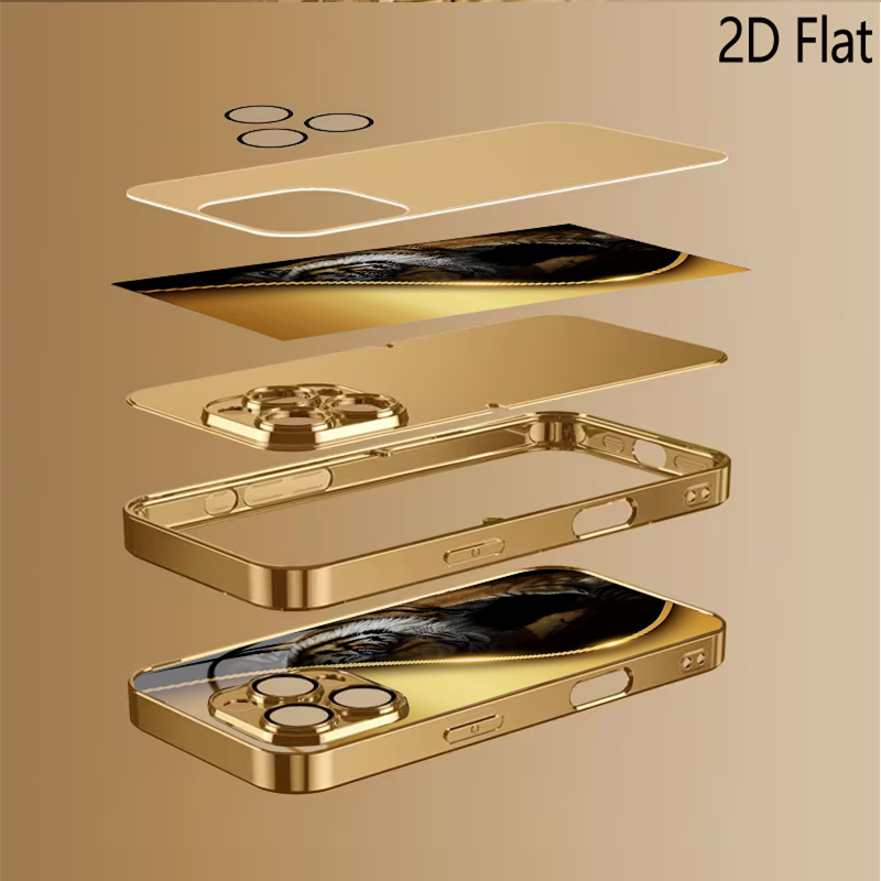 เคสโทรศัพท์ลายเสือทองสำหรับ iP - Phone Cases That Cover The Camera บทวิจารณ์และราคา