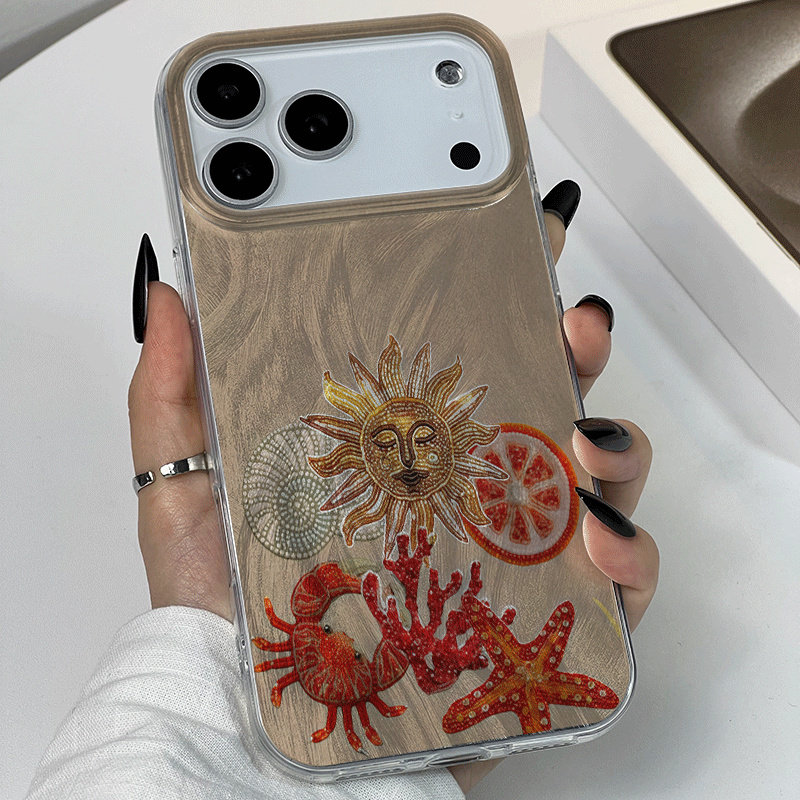 เคสโทรศัพท์ลายปูและปลาดาว ป้อง - Phone Cases That Cover The Camera บทวิจารณ์และราคา