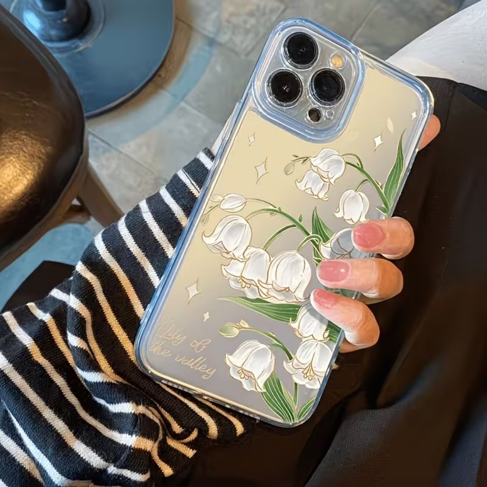 เคสโทรศัพท์ลายดอกลิลลี่ออฟเดอะ - Phone Cases That Cover The Camera บทวิจารณ์และราคา