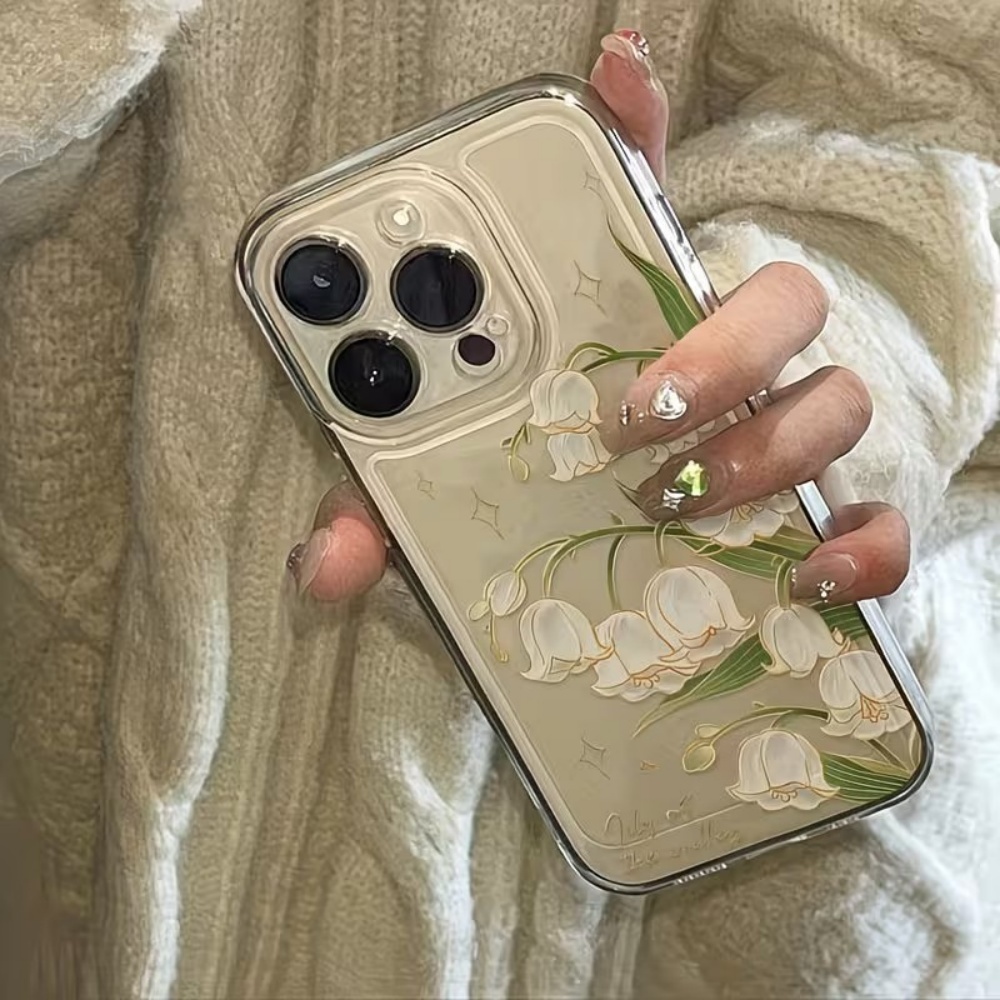 เคสโทรศัพท์ลายดอกลิลลี่ออฟเดอะ - Phone Cases That Cover The Camera บทวิจารณ์และราคา