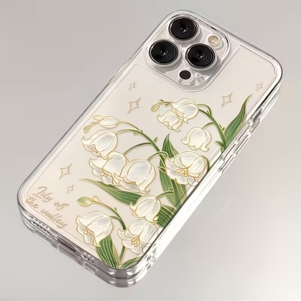 เคสโทรศัพท์ลายดอกลิลลี่ออฟเดอะ - Phone Cases That Cover The Camera บทวิจารณ์และราคา