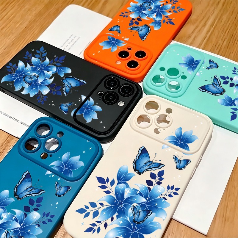 เคสโทรศัพท์ลายดอกไม้ผีเสื้อสีน - Phone Cases Unique บทวิจารณ์และราคา