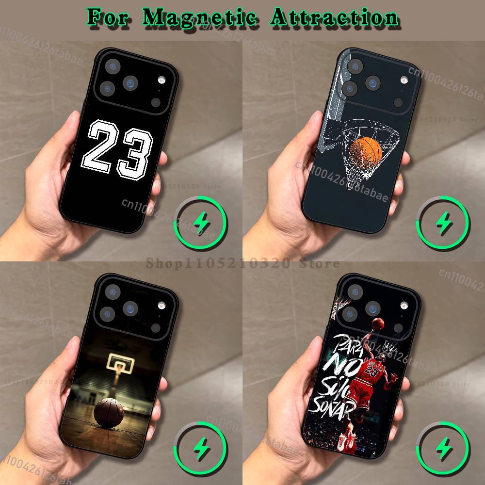 บาสเก็ตบอล 23 เคสโทรศัพท์สำหรั - Phone Cases Jordan บทวิจารณ์และราคา
