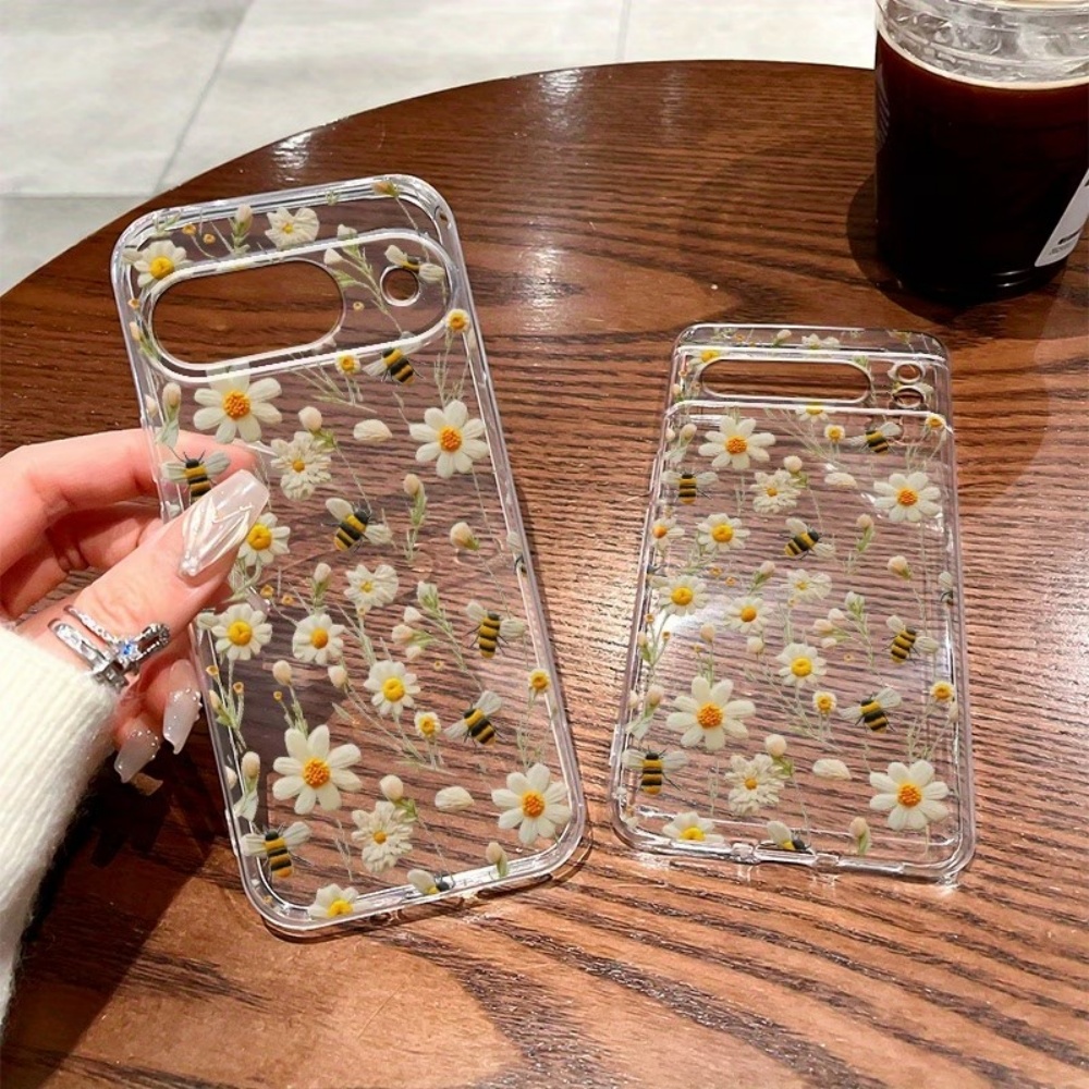 เคสโทรศัพท์ลายดอกไม้ผึ้งน่ารัก - Google Pixel 9 Pro บทวิจารณ์และราคา