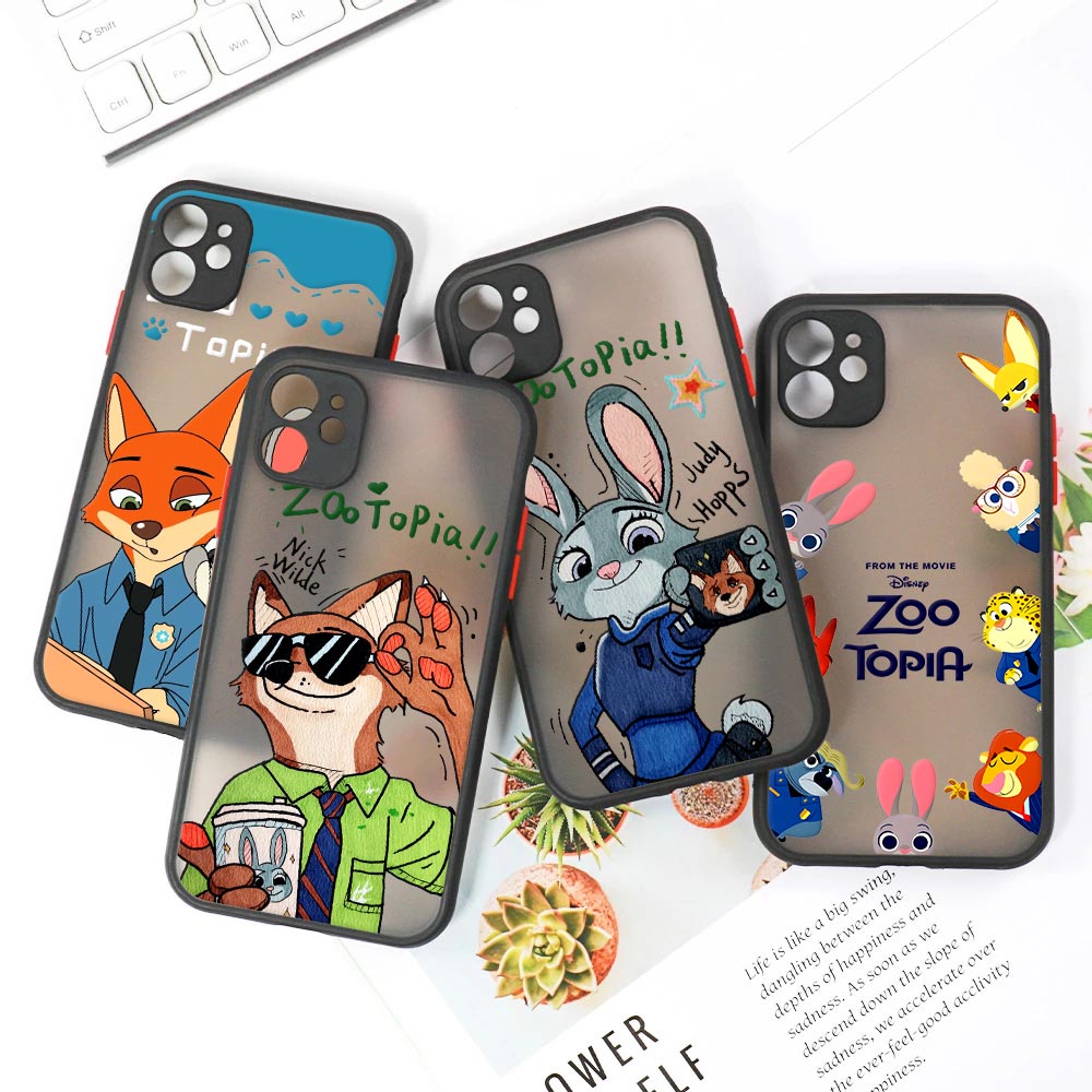 ดิสนีย์ นิค จูดี้ เคสใสแบบด้าน - Phone Cases Xs บทวิจารณ์และราคา