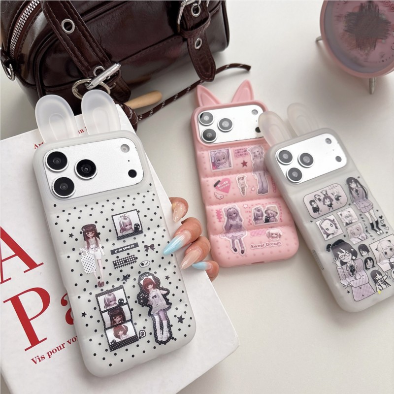 เคสโทรศัพท์ลายกระต่ายน่ารักสไต - Phone Cases Japanese บทวิจารณ์และราคา